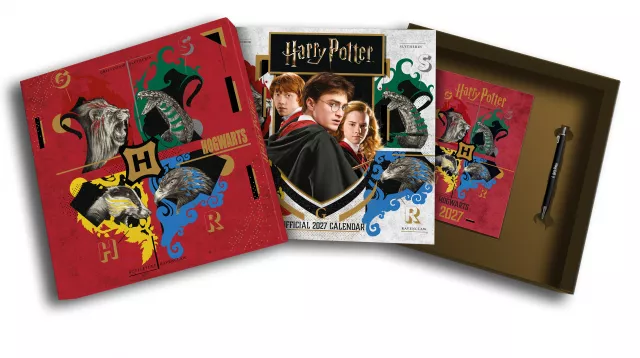 Zestaw podarunkowy Harry Potter - 25th Anniversary (kalendarz 2027, notes, długopis)