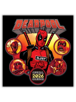 Kalendarz Deadpool 2026
