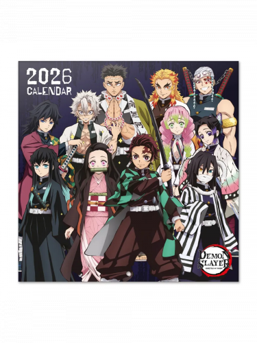Kalendarz Demon Slayer 2026