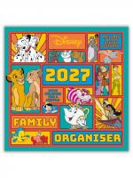 Kalendarz Disney Classics - Family Organiser 2027 (+ naklejki)