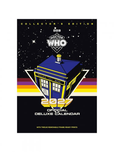 Kalendarz Doctor Who Classic Deluxe 2027 (A3)