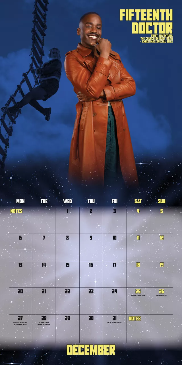 Kalendarz Doctor Who Classic Edition 2027