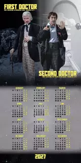 Kalendarz Doctor Who Classic Edition 2027