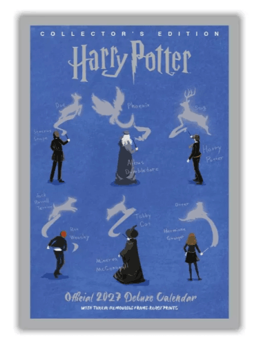 Kalendarz Harry Potter Deluxe 2027 (A3)