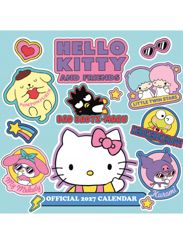 Kalendarz Hello Kitty & Friends 2027