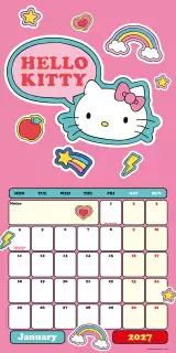 Kalendarz Hello Kitty & Friends 2027