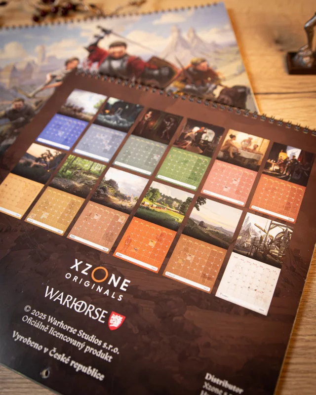 Kalendarz Kingdom Come: Deliverance II 2026 (naścienny) CZ