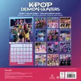 Kalendarz KPop Demon Hunters 2027 (16 miesięcy, multi-language)