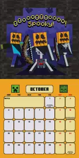 Kalendarz Minecraft 2027