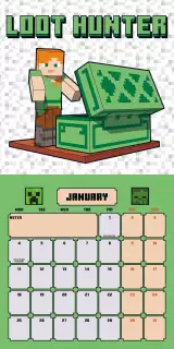 Kalendarz Minecraft 2027