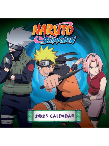 Kalendarz Naruto Shippuden 2025