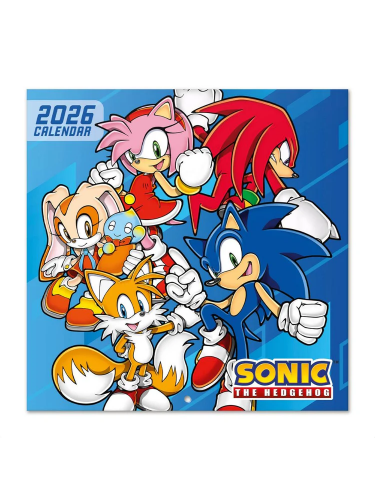 Kalendarz Sonic the Hedgehog 2026