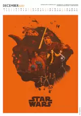 Kalendarz Star Wars Classic Deluxe 2027 (A3)