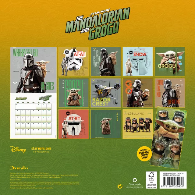 Kalendarz Star Wars: The Mandalorian and Grogu 2027
