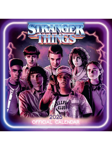 Kalendarz Stranger Things 2025