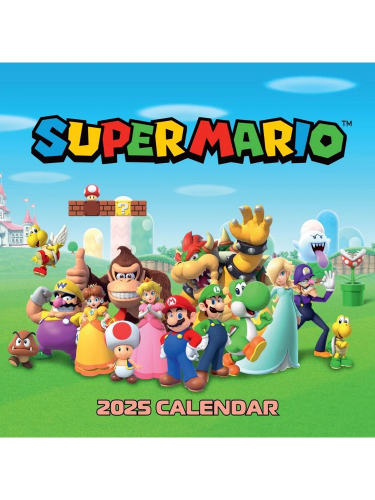 Kalendarz Super Mario 2025