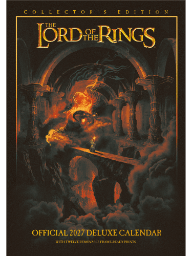 Kalendarz The Lord of the Rings Deluxe 2027 (A3)
