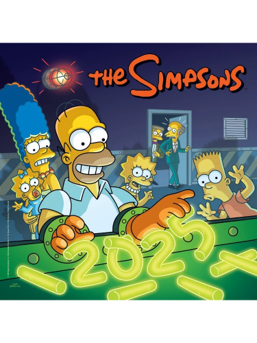 Kalendarz The Simpsons 2025