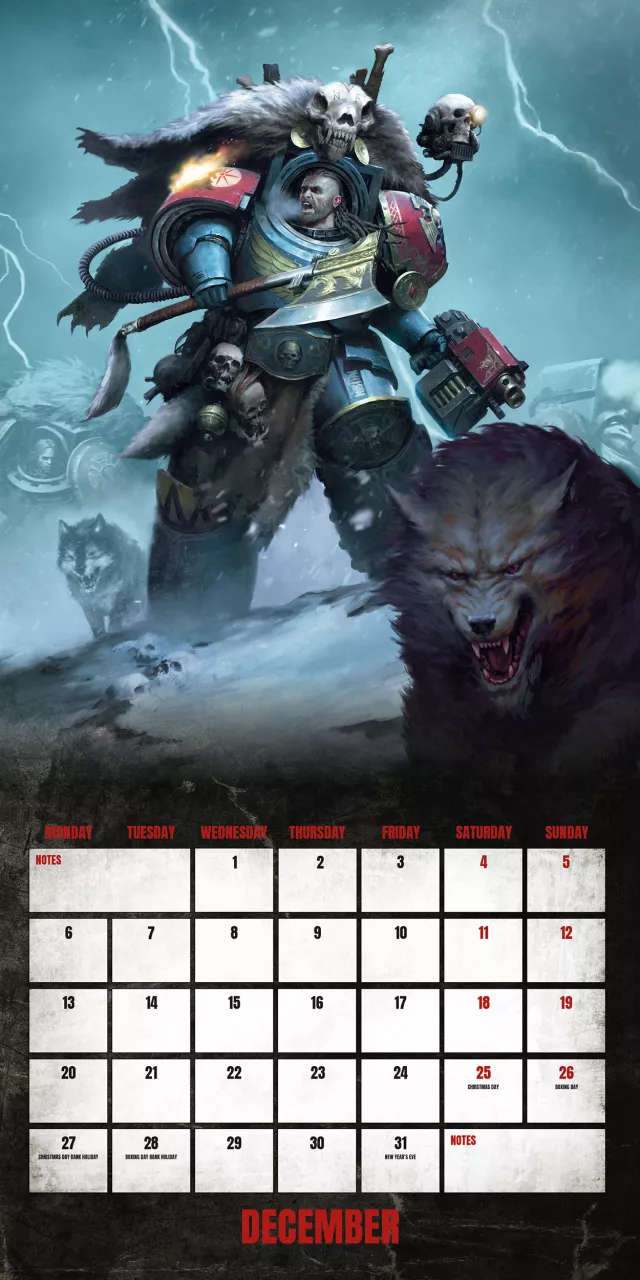 Kalendarz Warhammer 40,000 (2027)