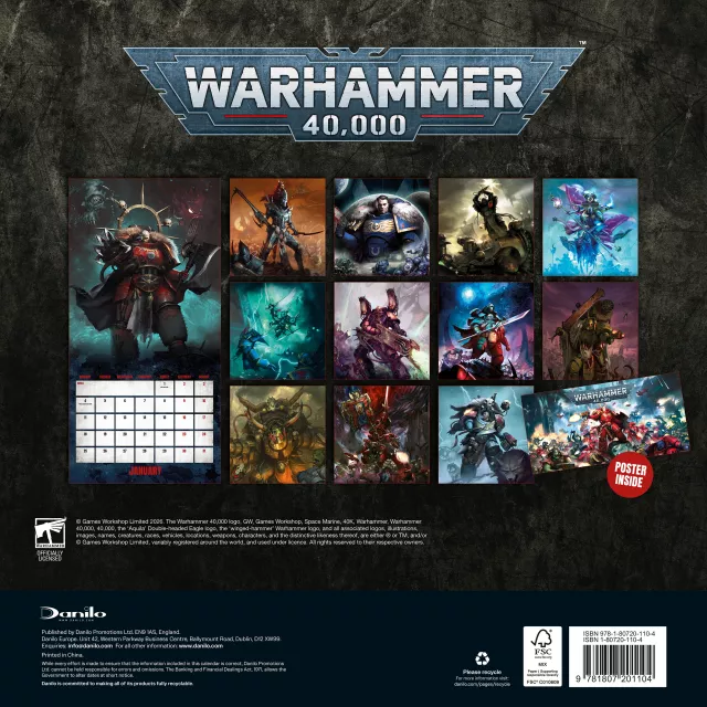 Kalendarz Warhammer 40,000 (2027)