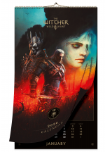 Kalendarz Wiedźmin - The Witcher 3: Wild Hunt 10th Anniversary Calendar 2026