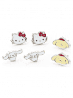 Kolczyki Sanrio - Cinnamoroll, Pompompurin, Hello Kitty