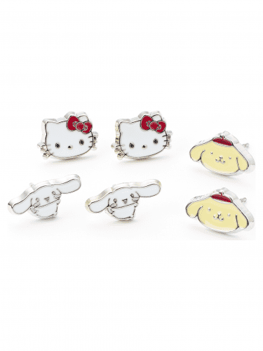 Kolczyki Sanrio Cinnamoroll Pompompurin Hello Kitty Xzone pl Kolczyki Sanrio Cinnamoroll Pompompurin Hello Kitty Xzone pl