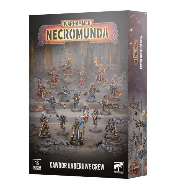 Warhammer Necromunda - Cawdor Underhive Crew (16 figurek) - Gra planszowa