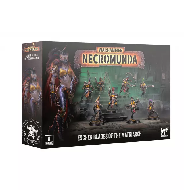 Warhammer: Necromunda - Escher Blades of the Matriarch (8 figurek) - Gra planszowa