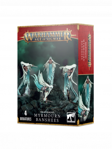 W-AOS: Nighthaunt Myrmourn Banshees (4 figurki)