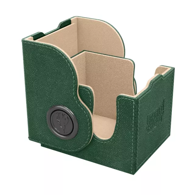 Pudełko na karty Dragon Shield - Lock System Dragon Box 100+ - Green & Sand - Pudełko na karty