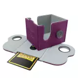Pudełko na karty Dragon Shield - Lock System Dragon Box 100+ - Purple & Frost - Pudełko na karty