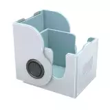 Pudełko na karty Dragon Shield - Lock System Dragon Box 100+ - White & Aqua - Pudełko na karty