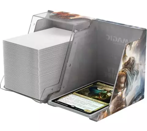 Pudełko na karty Gamegenic - Magic: The Gathering - Art Bastion 100+ XL Reality Fracture - Charge the Sanctum - Pudełko na karty