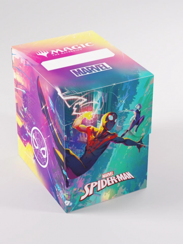 Pudełko na karty Gamegenic - Magic: The Gathering Soft Crate 80+ Spider-Man/Spider-Gwen