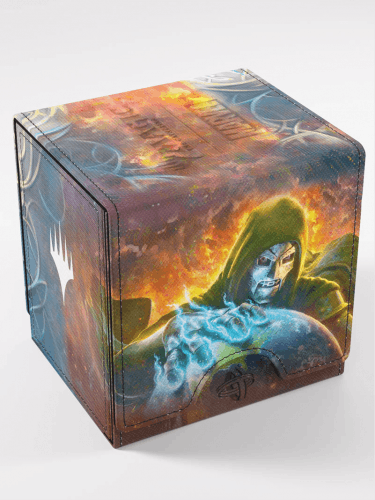 Pudełko na karty Gamegenic - Marvel Super Heroes - Sidekick PRO 100+ XL Convertible Doom Reigns Supreme/Loki Laufeyson
