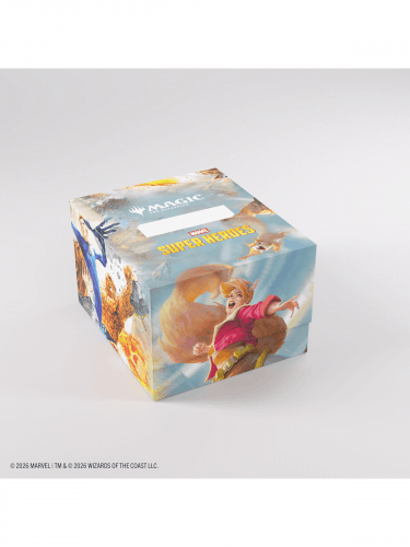 Pudełko na karty Gamegenic - Marvel Super Heroes - Soft Crate 100+ XL Sideloading The Fantastic Four/Go Nuts!