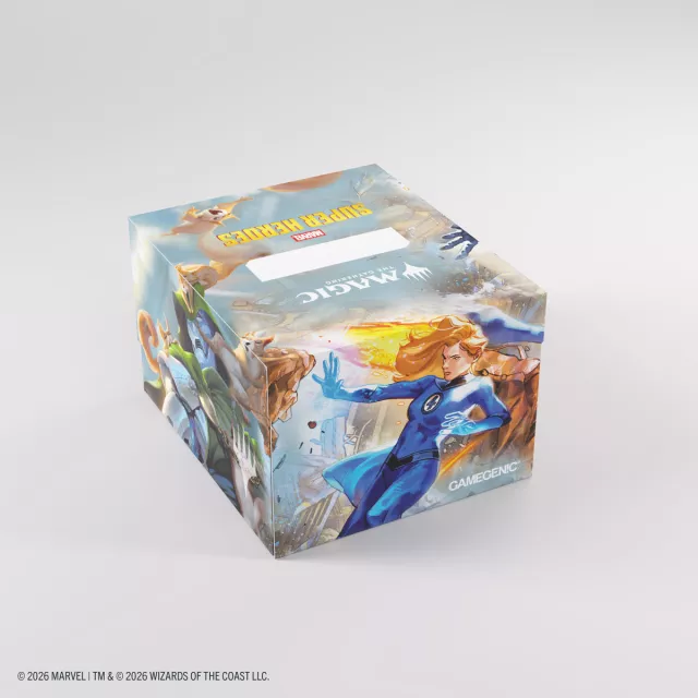 Pudełko na karty Gamegenic - Marvel Super Heroes - Soft Crate 100+ XL Sideloading The Fantastic Four/Go Nuts! - Magic The Gathering