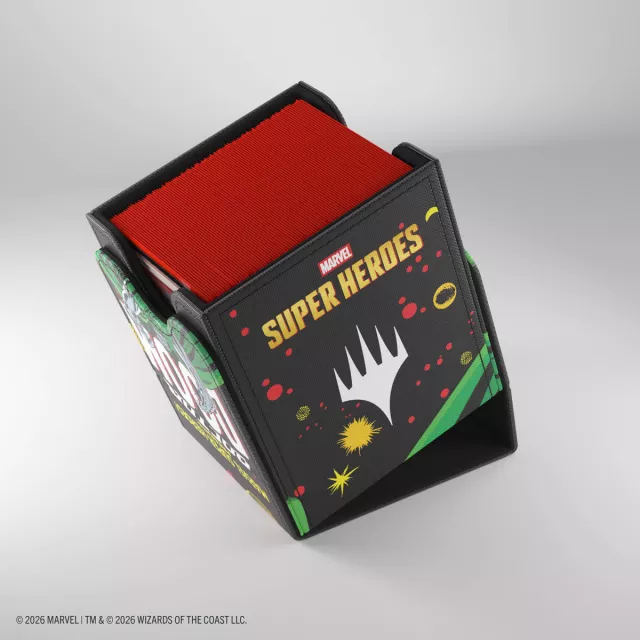 Pudełko na karty Gamegenic - Marvel Super Heroes - Squire 100+ XL Convertible Doctor Doom - Pudełko na karty