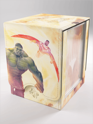 Pudełko na karty Gamegenic - Marvel Super Heroes - Squire Plus 100+ XL Convertible Door of Destinies