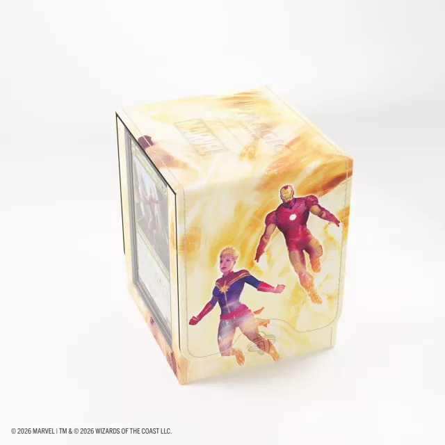 Pudełko na karty Gamegenic - Marvel Super Heroes - Squire Plus 100+ XL Convertible Door of Destinies - Magic The Gathering