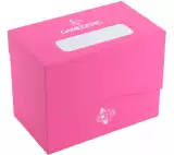 Pudełko na karty Gamegenic - Side Holder 80+ Pink - Pudełko na karty