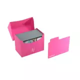 Pudełko na karty Gamegenic - Side Holder 80+ Pink - Pudełko na karty