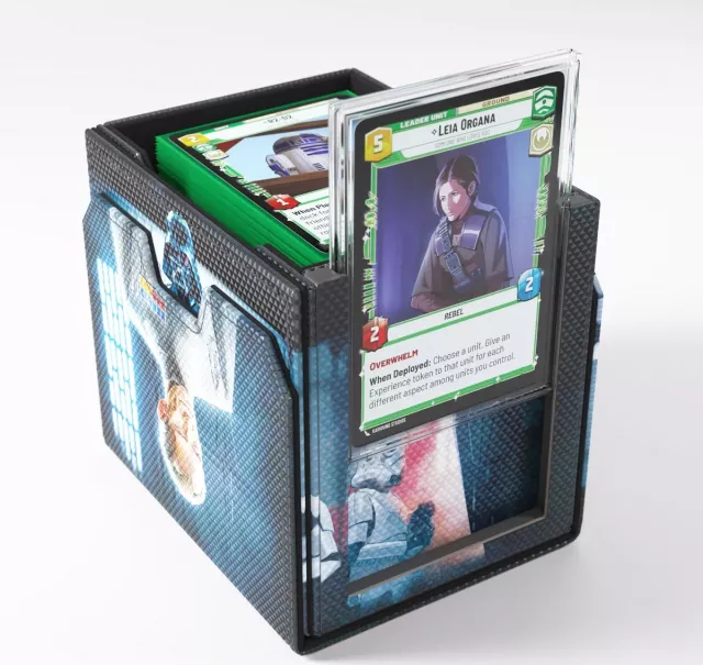 Pudełko na karty Gamegenic - Star Wars: Unlimited - Deck Pod - Darth Vader/Tarkin - Pudełko na karty