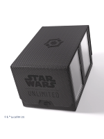 Pudełko na karty Gamegenic -  Star Wars: Unlimited Double Deck Pod Black