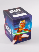 Pudełko na karty Gamegenic - Star Wars: Unlimited Soft Crate Ahsoka/Grievous