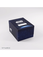 Pudełko na karty Gamegenic - Star Wars: Unlimited Soft Crate Card Back Blue