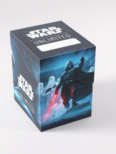 Pudełko na karty Gamegenic - Star Wars: Unlimited Soft Crate Darth Vader