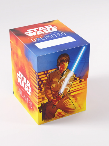 Pudełko na karty Gamegenic - Star Wars: Unlimited Soft Crate Luke/Vader