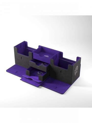 Pudełko na karty Gamegenic - The Academic 266+ XL Convertible Black/Purple